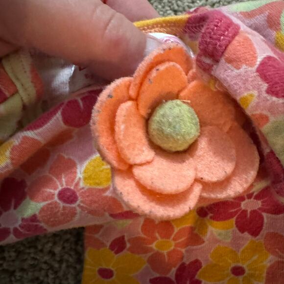 5 Piece LOT of Girls Size 3 Months Winter Spring Jumper Outfit Long Sleeve Tops - Picture 11 of 13